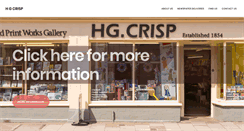 Desktop Screenshot of hgcrisp.co.uk